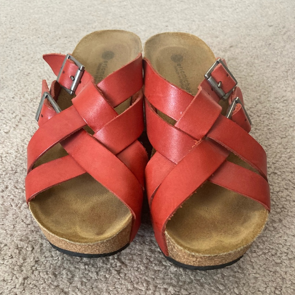 Eric Michael Wedge Sandals - Picture 3 of 7
